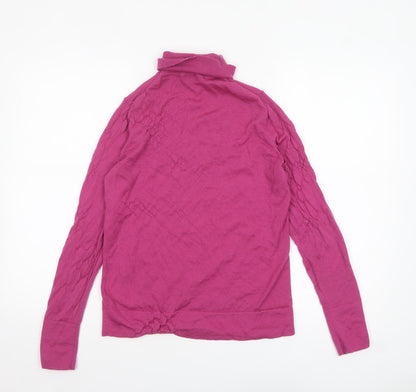 Womens UK Size M Hobbs Pink Pullover Jumper