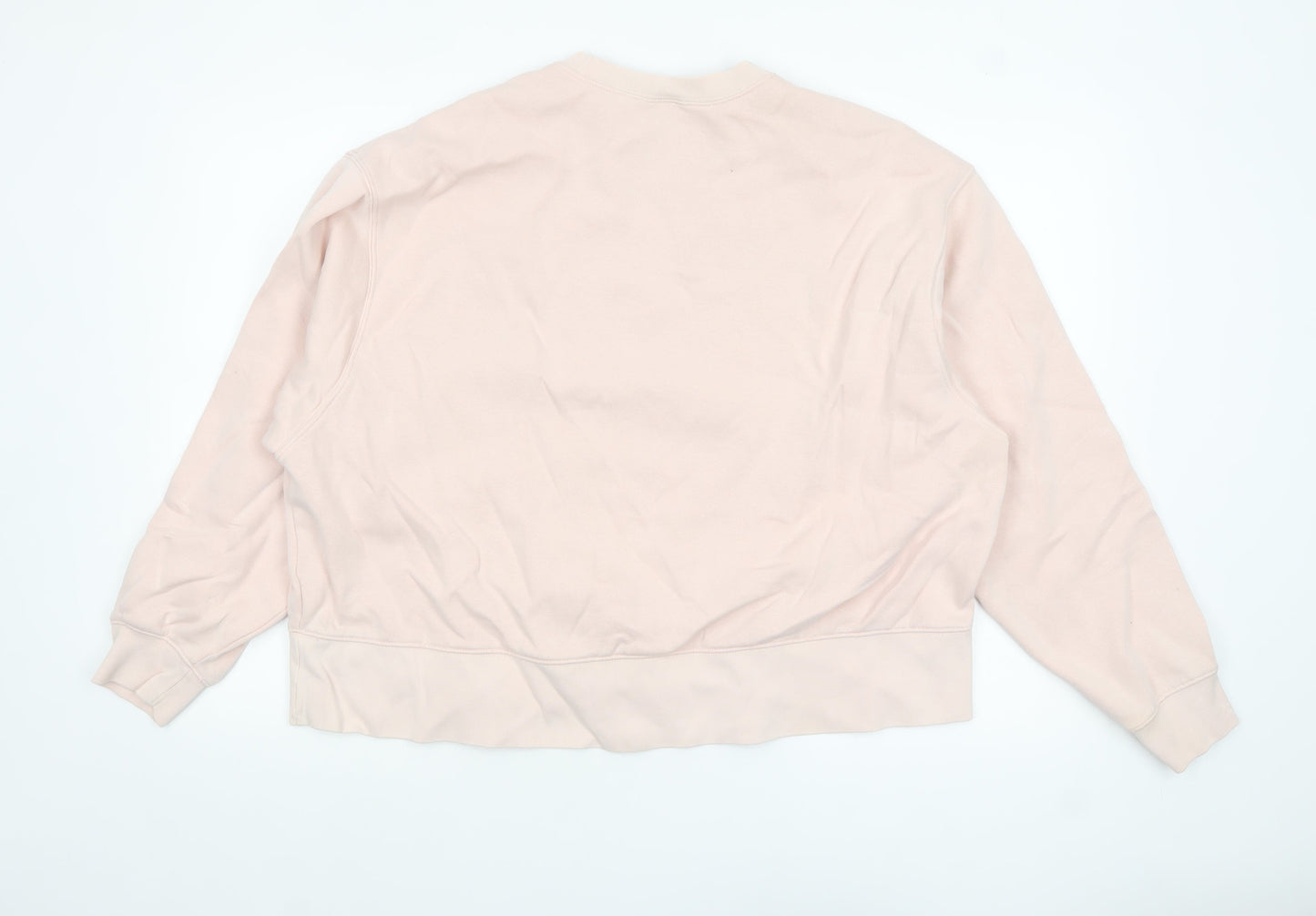 Womens UK Size 1X Nike Pink Pullover Sweatshirt