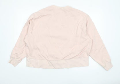 Womens UK Size 1X Nike Pink Pullover Sweatshirt