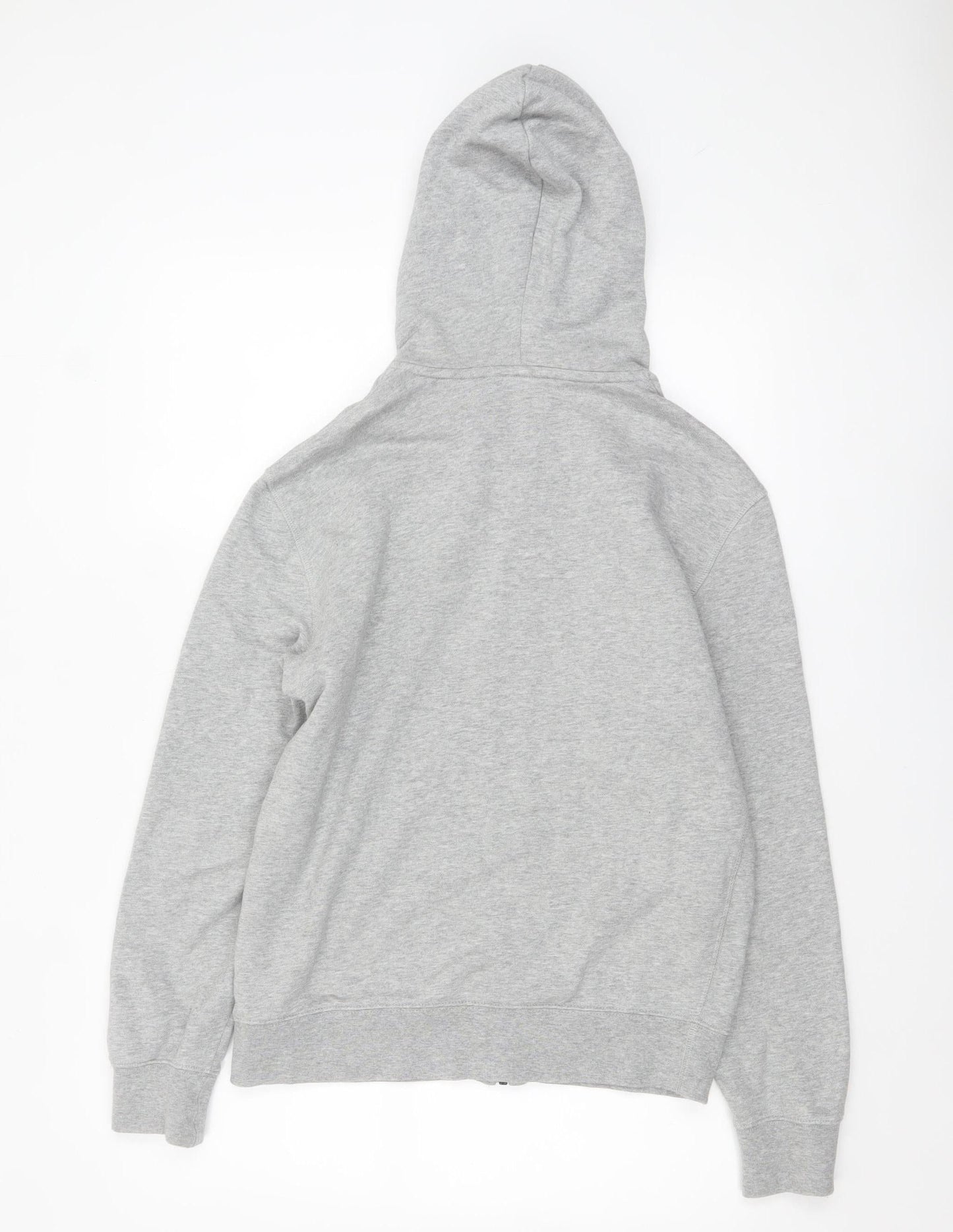 Mens UK Size S Marks and Spencer Grey Full Zip Hoodie