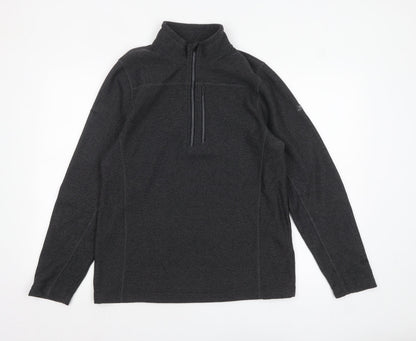 Mens UK Size L Trespass Black Pullover Sweatshirt