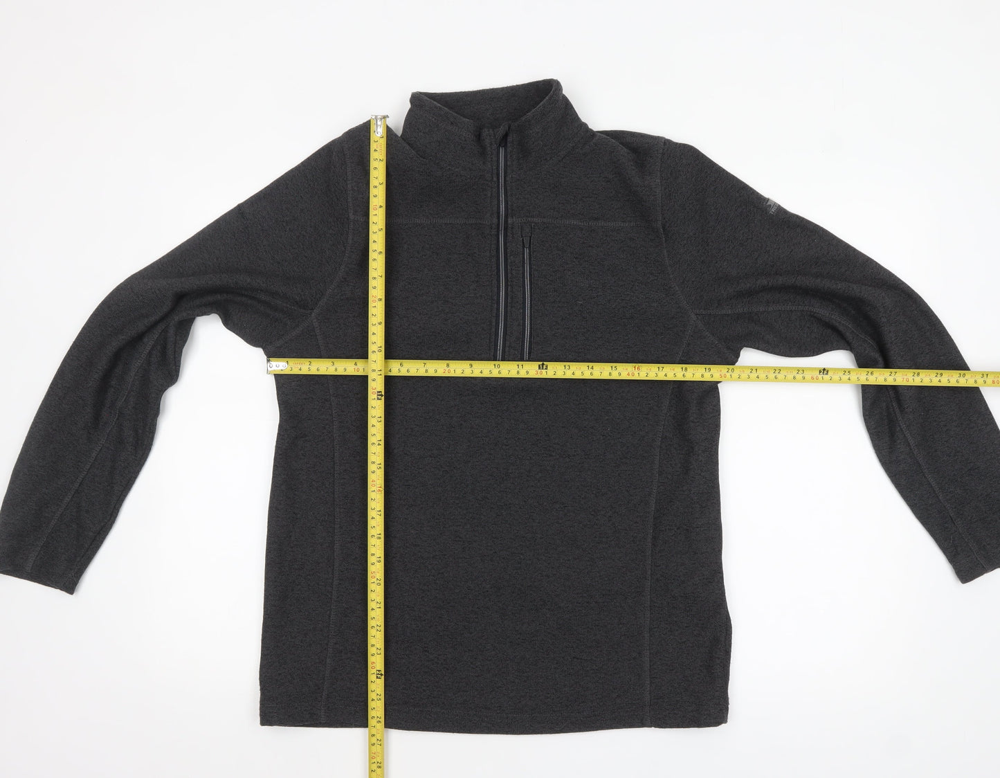 Mens UK Size L Trespass Black Pullover Sweatshirt