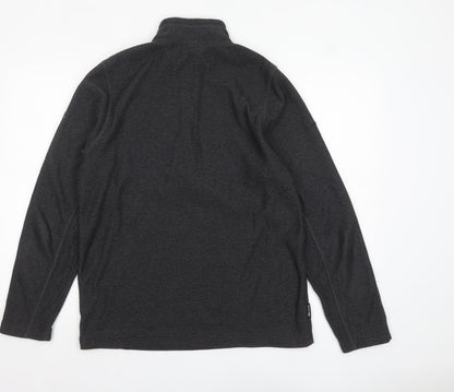 Mens UK Size L Trespass Black Pullover Sweatshirt