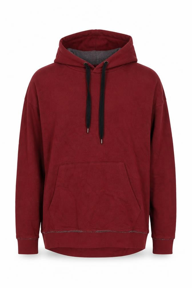 Mens UK Size L Osaka People Red Pullover Hoodie