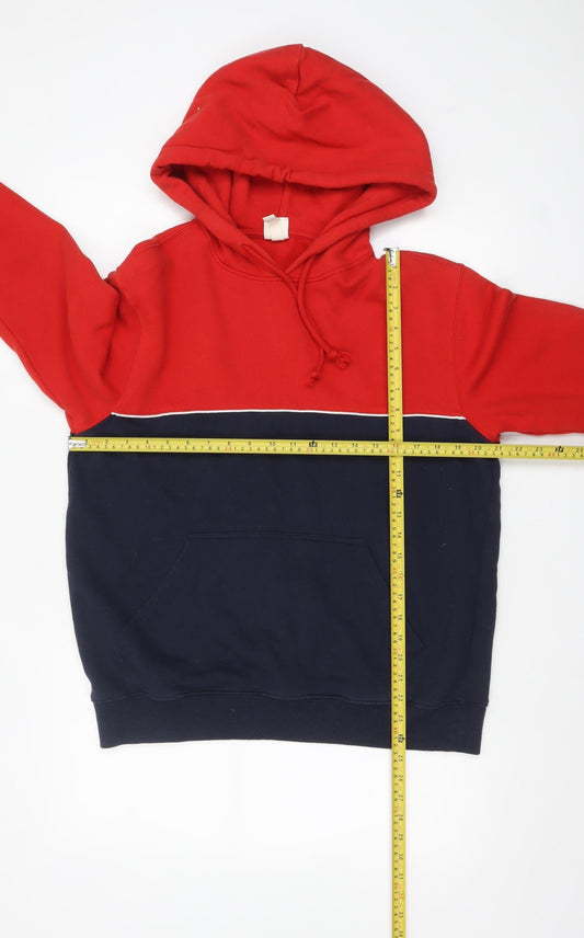 Mens UK Size M H&M Multicoloured Pullover Hoodie