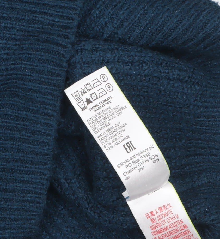 Mens UK Size M Marks and Spencer Multicoloured Pullover Jumper