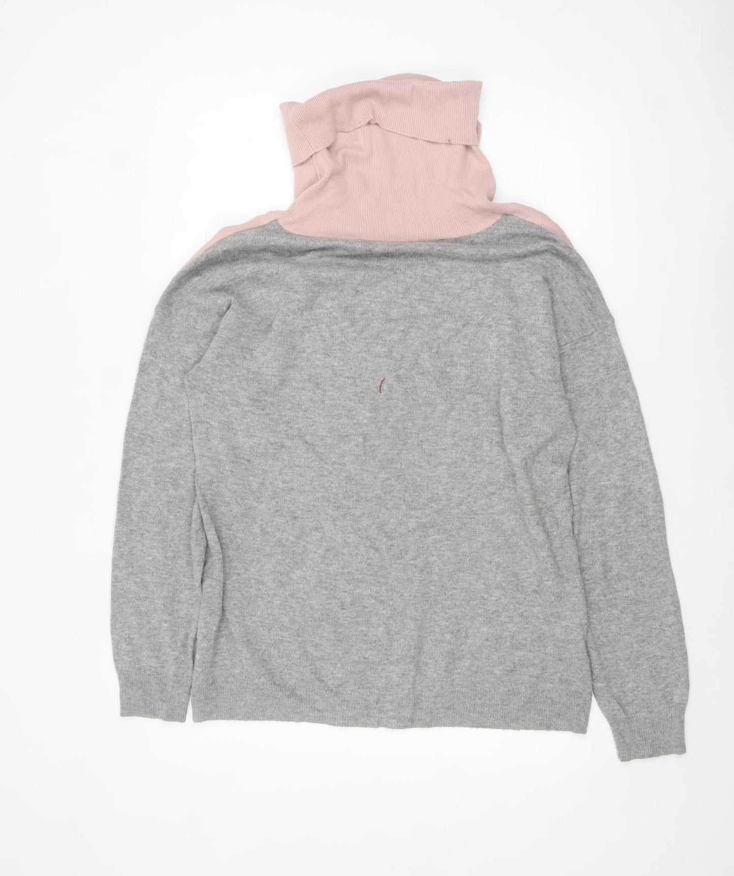 Womens UK Size L Gallery Grey Pullover Jumper