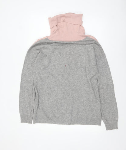 Womens UK Size L Gallery Grey Pullover Jumper