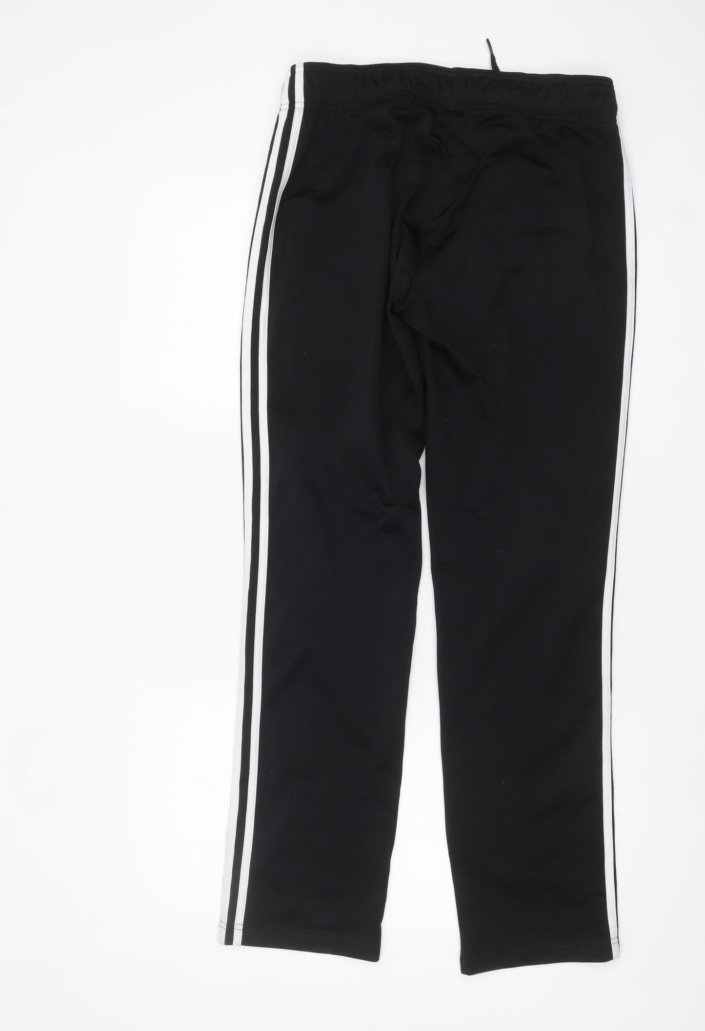 Womens UK Size 14 adidas Regular Fit Jogger Black Trousers