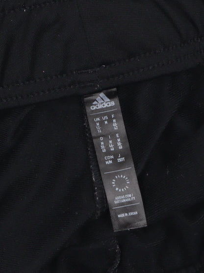 Womens UK Size 14 adidas Regular Fit Jogger Black Trousers