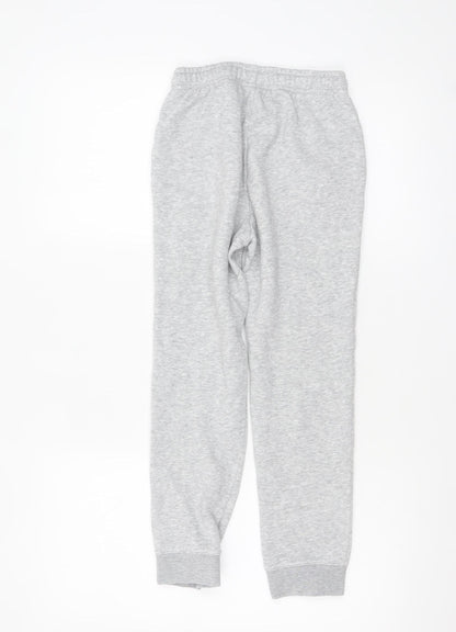 Boys UK Size 10 Years Lacoste Regular Fit Jogger Grey Trousers