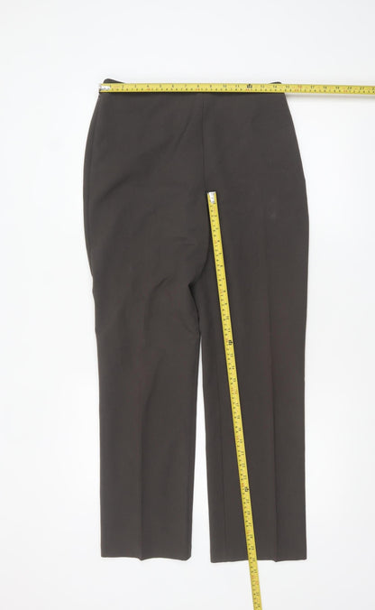 Marks and Spencer Women’s Brown Size 10 Straight Trousers