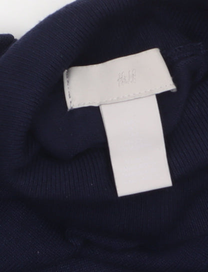Womens UK Size S H&M Blue Pullover Jumper