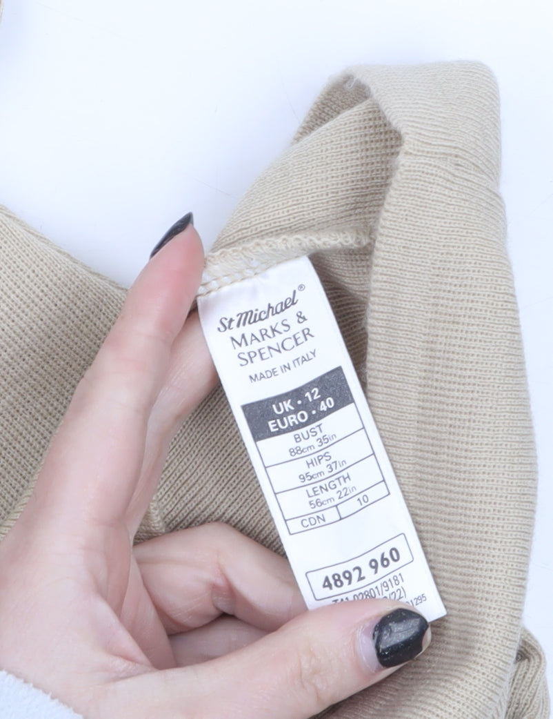 Womens UK Size 12 Marks and Spencer Bodycon Dress
