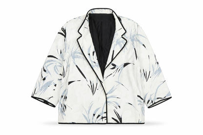 Womens UK Size L Zara Basic Regular Ivory Blazer