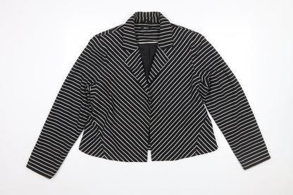 Womens UK Size 20 M&Co Regular Black Blazer