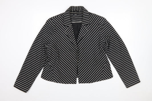 Womens UK Size 20 M&Co Regular Black Blazer