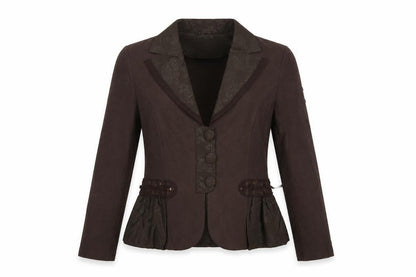 Womens UK Size 12 Lisa Campione Regular Brown Blazer