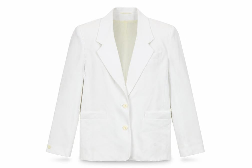 Womens UK Size 12 Littlewoods Regular White Blazer