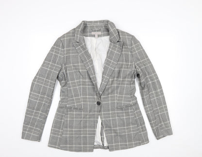 Womens UK Size 12 H&M Regular Grey Blazer