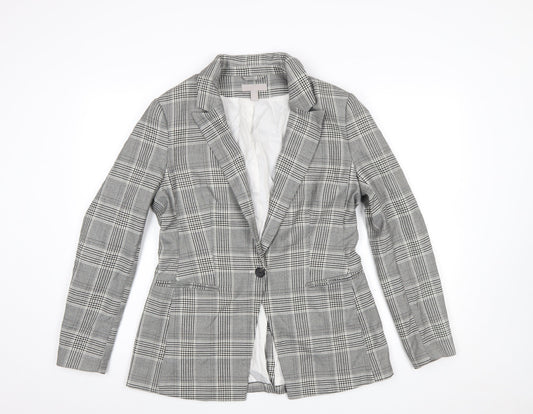 Womens UK Size 12 H&M Regular Grey Blazer
