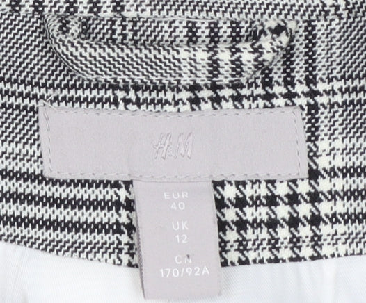 Womens UK Size 12 H&M Regular Grey Blazer