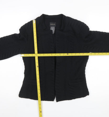 Womens UK Size 10 Madeleine Regular Black Blazer