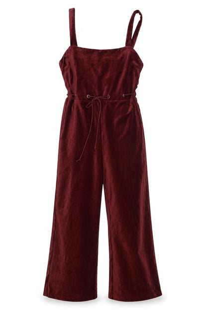 Womens UK Size M Emory Park One-Piece Red Jumpsuit