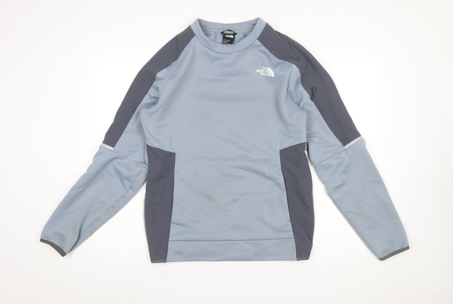 Mens UK Size S The North Face Blue Pullover Sweatshirt