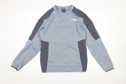 Mens UK Size S The North Face Blue Pullover Sweatshirt