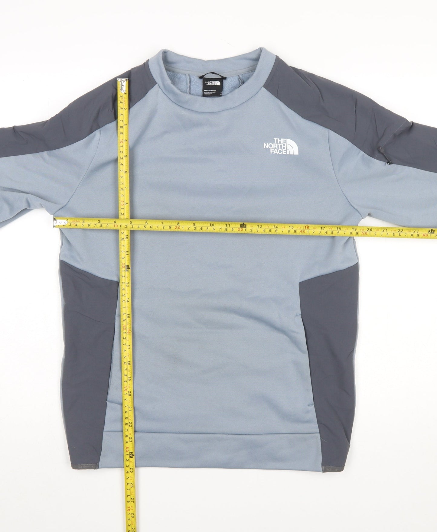 Mens UK Size S The North Face Blue Pullover Sweatshirt