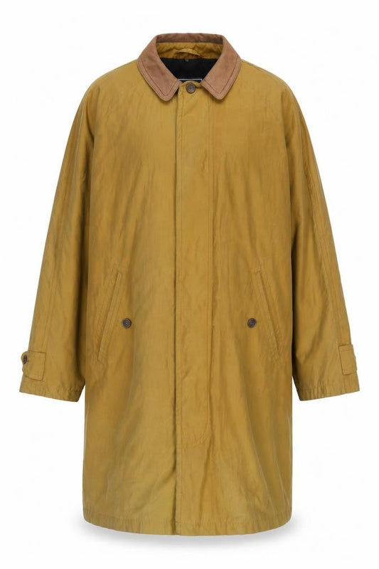 F.T.X Casuals Men’s Brown Cotton Overcoat UK 40 Regular Fit