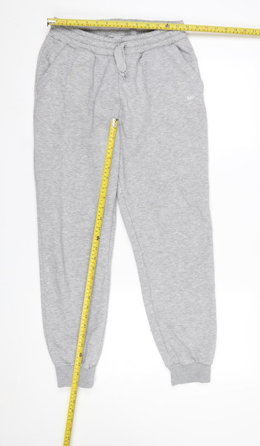 Womens UK Size M MP Regular Fit Jogger Grey Trousers