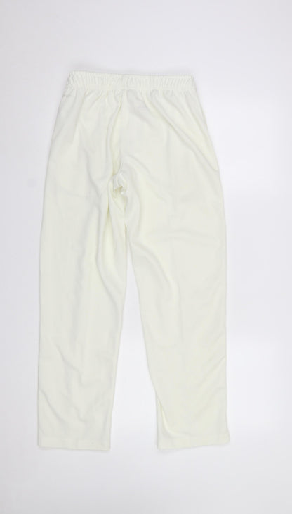 Boys UK Size 14 Years Canterbury Regular Fit Jogger White Trousers