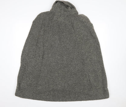 Womens UK Size 14 NEXT Grey Cape Jumper
