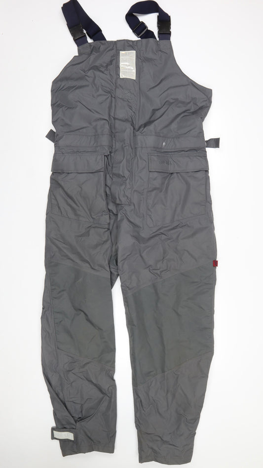 Mens UK Size XL Pro Rainer Regular Fit Snow Pants Grey Trousers