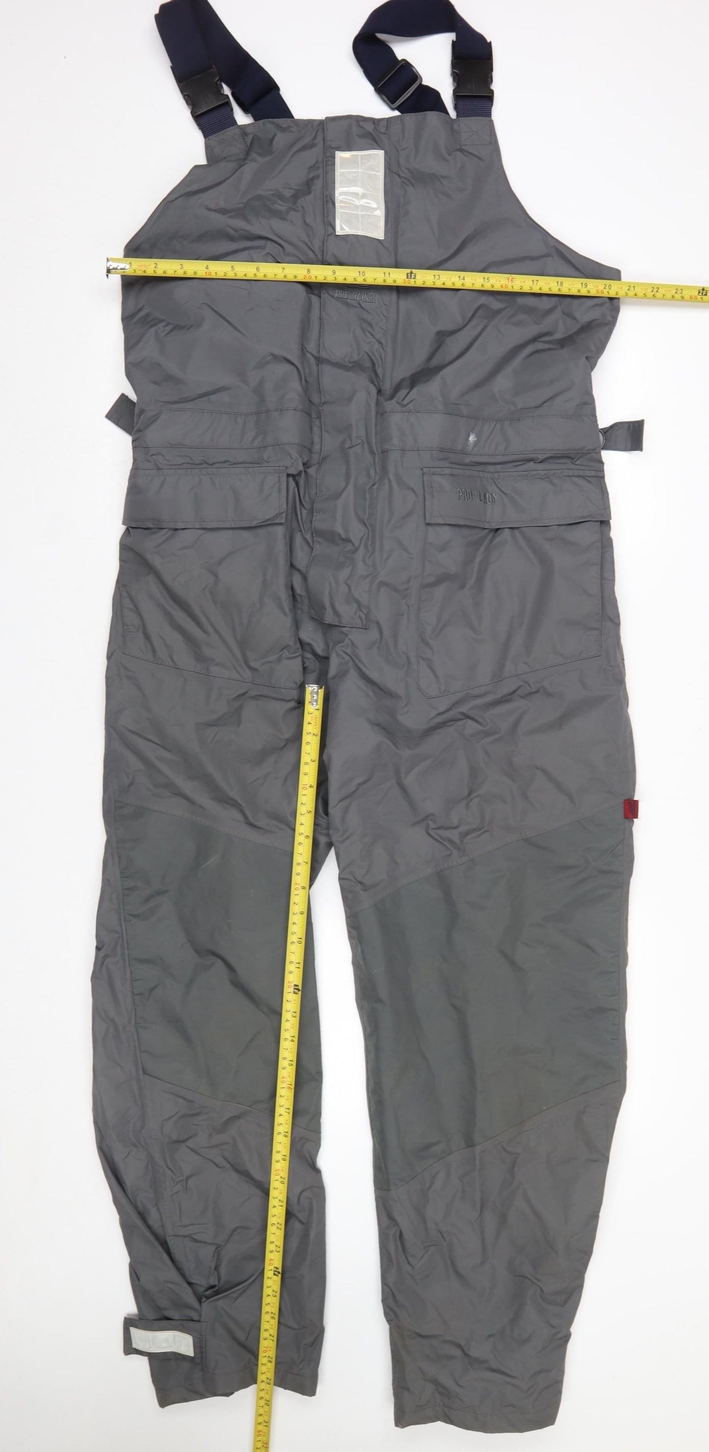 Mens UK Size XL Pro Rainer Regular Fit Snow Pants Grey Trousers