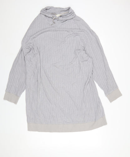 Womens UK Size L Marks and Spencer Grey Pullover Sweatshirt