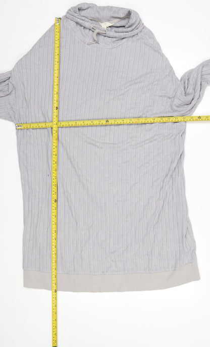 Womens UK Size L Marks and Spencer Grey Pullover Sweatshirt