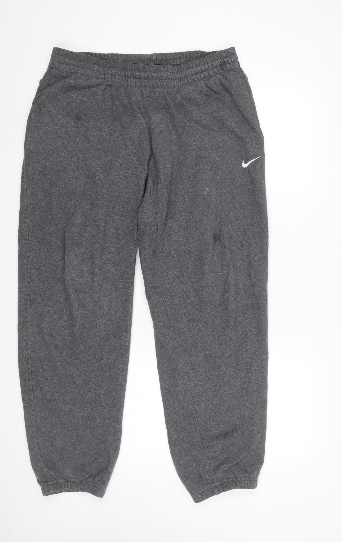 Mens UK Size M Nike Regular Fit Sweatpants Grey Trousers