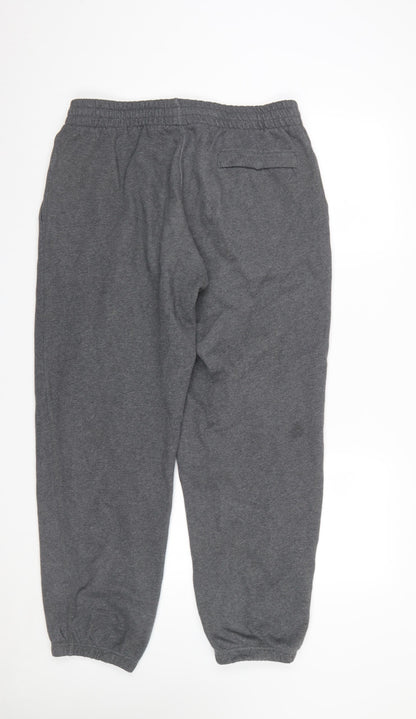 Mens UK Size M Nike Regular Fit Sweatpants Grey Trousers