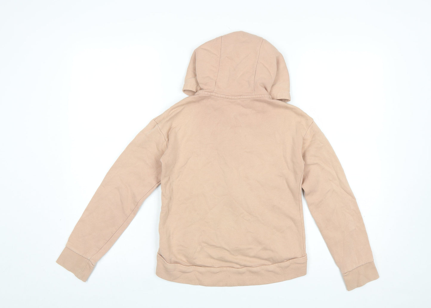 Girls UK Size 146 Nike Beige Full Zip Hoodie