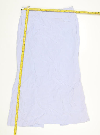 Womens UK Size 14 Luis Civit Straight & Pencil Satin Skirt