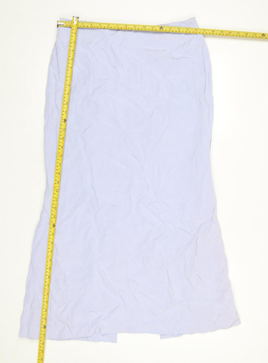 Womens UK Size 14 Luis Civit Straight & Pencil Satin Skirt