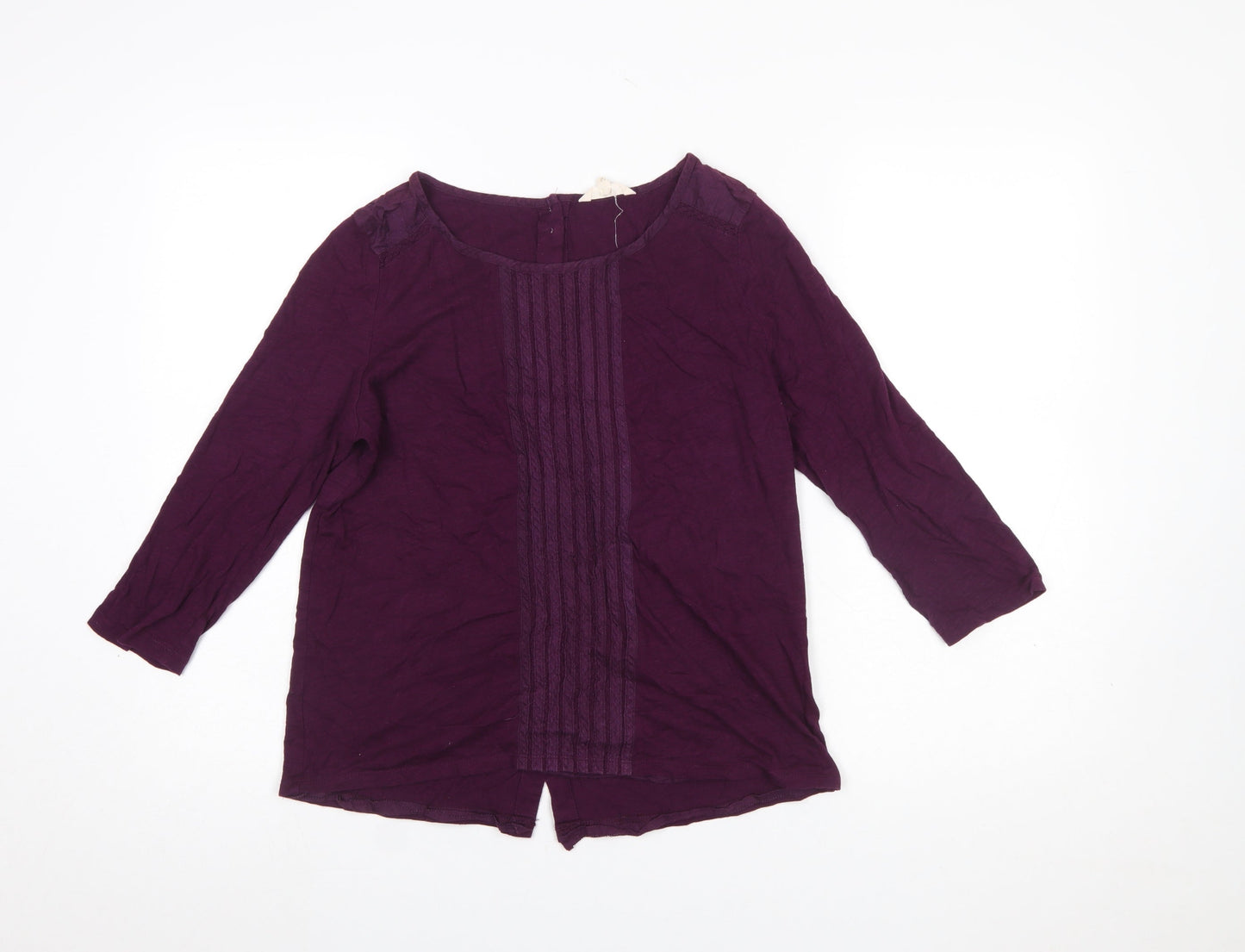 Womens UK Size 12 White Stuff Purple Tunic Blouse