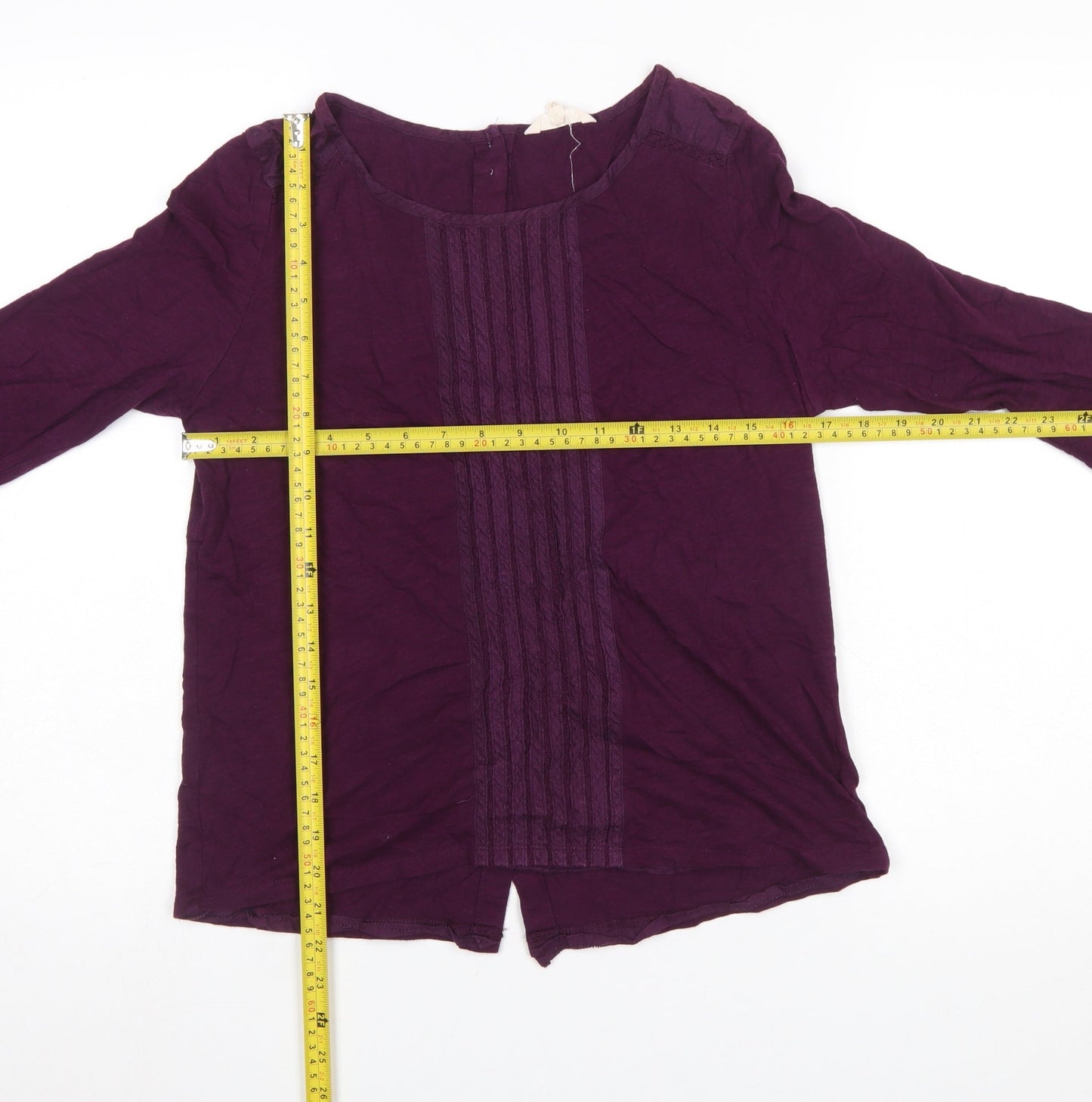 Womens UK Size 12 White Stuff Purple Tunic Blouse
