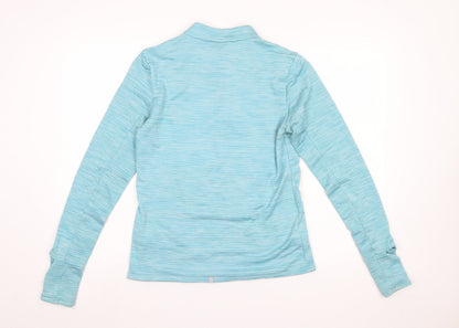 Womens UK Size 8/10 Crane Blue Pullover Sweatshirt