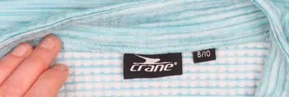 Womens UK Size 8/10 Crane Blue Pullover Sweatshirt