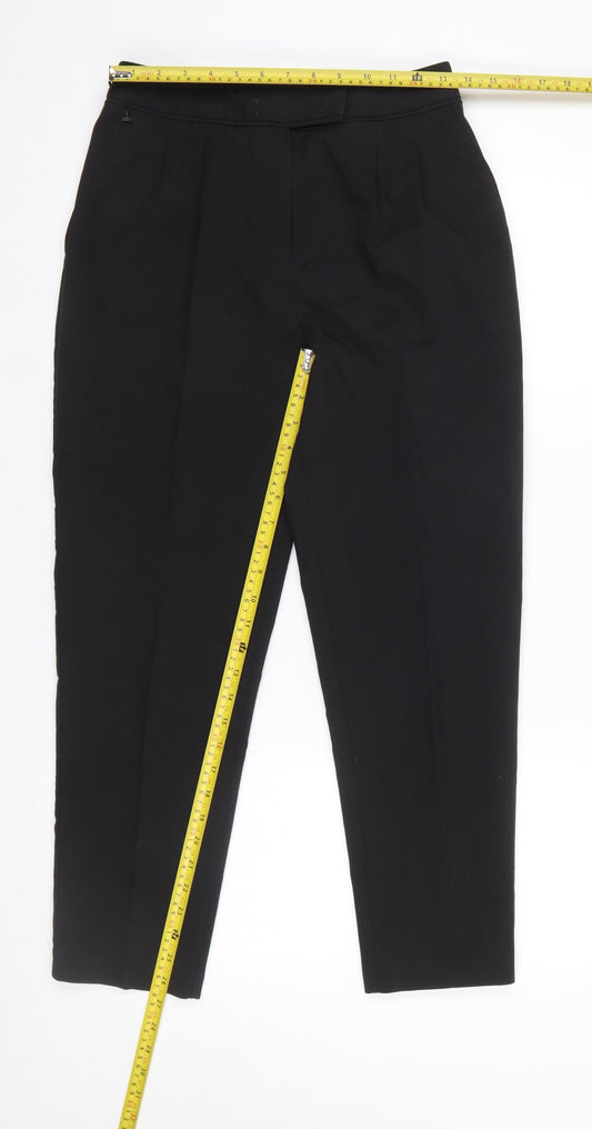 Finery Women's Black Slim Tapered Trousers UK 10