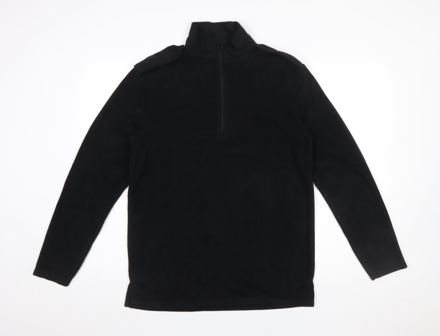 Mens UK Size M Churchill Black Pullover Sweatshirt